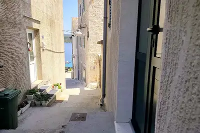 Image de Appartement d'une chambre prés de la plage Primosten (A-27858-a)