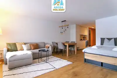 Image de Rothornblick 50 by Arosa Holiday Appartement/Fewo, Badewanne, 6-Bettwohnung by Interhome