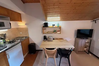 Image de Studio centre village avec accès direct aux pistes