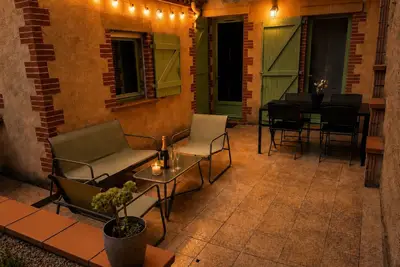 Image de Maison avec cour intérieure rénovée le cocon d’Albi à 5min du centre ville