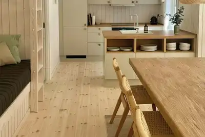 Image de Maison de vacances récemment construite sur un grand terrain naturel à Lolland