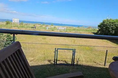 Image de Front Row-18551 Glowe, Rügen, with a view of the Baltic Sea and Cape Arkona, new construction with Fireplace
