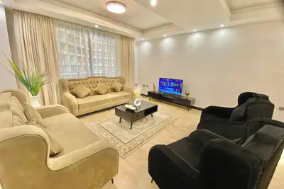Image de Prime Bole 3br Apartment, Walk to Airport, Balcony Views