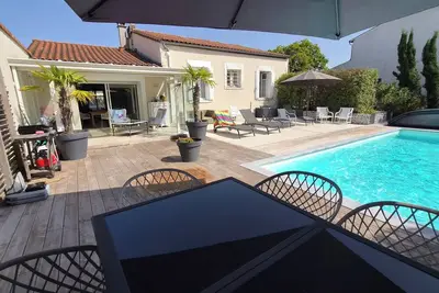 Image de Maison de vacances avec piscine privé - proche plage et centre ville Royan