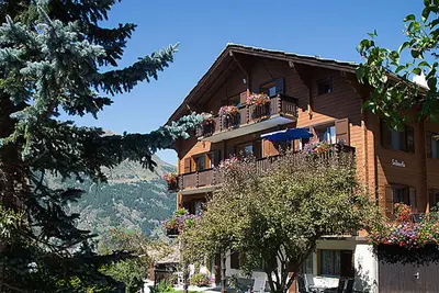 Image de Ferienwohnungen Soldanella, (Grächen), by Interhome