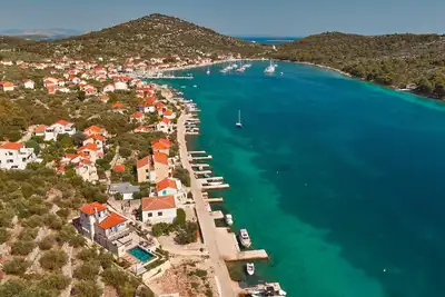 Image de Luxury Seafront Villa Kaprije Šibenik with pool