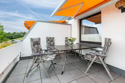 Image de Appartement de rêve au Sorpesee avec vue panoramique et piscine intérieure chauffée