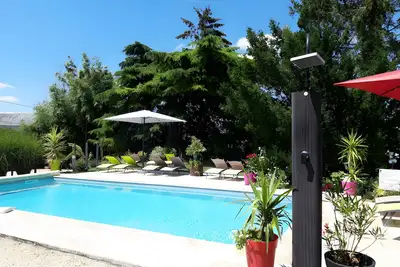 Image de Gite des Coteaux Piscine climatisation