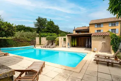 Image de Gite les vignes - La bastide st jacques - Piscine