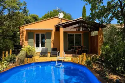 Image de Joucas : maison 2ch, piscine et vue sur le Luberon