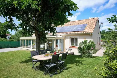 Image de Maison de plain pied avec jardin