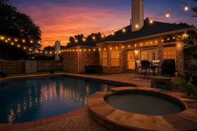 Image de Pool + Hot Tub | Dfw Airport + Stadiums