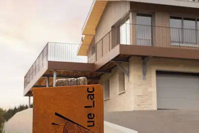 Image de Entre Lac & Jura, Maison de Standing-6 pers-Vue lac St Point, luxe et cocooning