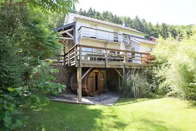 Image de Gîte avec sauna et superbe vue sur la nature