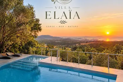 Image de Villa Elaïa - Vue Mer et Maquis panoramique avec piscine à Porto-Vecchio
