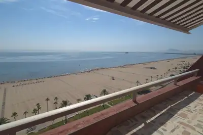 Image de Duplex face mer, piscine - 6 pers.