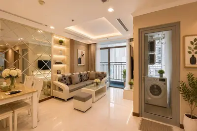 Image de Pleasant 2-bedroom condo with Ac in Thành phố Hồ Chí Minh