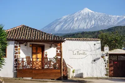 Image de Appartement de vacances « La Paredita Casa Acentejo » avec vue montagne, piscines et Wi-Fi