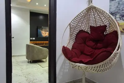 Image de Lovely Spacious 3-bedroom apartment with Ac in awesome Lagos, 15min from Airport