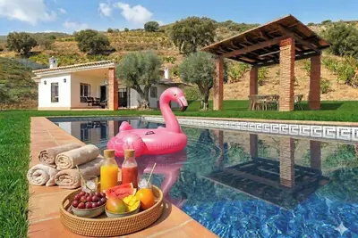 Image de Piscine privée et jardin à Álora, Málaga