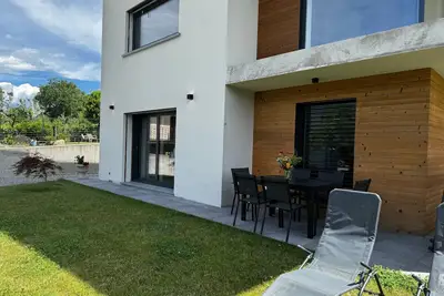 Image de Appartement 'Tommaso' à la Villa Flaminia à Colico avec jardin et barbecue