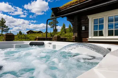Image de Dream mountain cabin with jacuzzi and views
