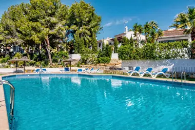 Image de Villa de vacances à Moraira, El Portet, piscine partagée, plage à pied