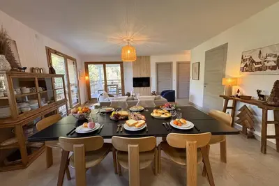 Image de Sauna, balcon, télévision, casier à ski, 93m², Vars