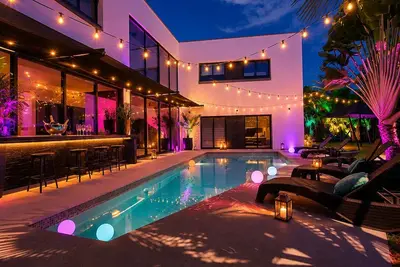Image de Villa Moderne Playacar à 5 min Quinta -idéale famille et groupe - 24 Pax-Shuttle