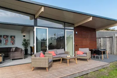 Lodge de luxe sur la plage