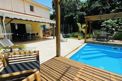 Image de Villa T3 au calme, piscine privée, mini résidence