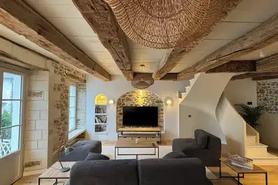 Image de Saint-Goustan port – Belle maison rénovée 8 pers, terrasse & parking privé