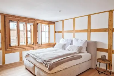 Image de Apartment Victoria in a half-timbered house from 1596 – Jena’s Old Town