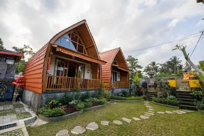 Image de Hidden 1br Peaceful A-Frame Villa | Ubud Area