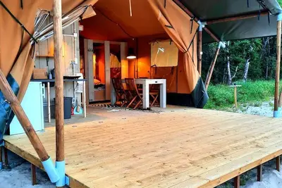 Image de Cztery Stawy Glamp - Safari tent Sienkiewicz