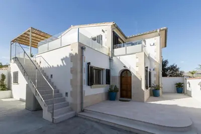 Image de Villa en bord de mer avec piscine, Puerto Pollença