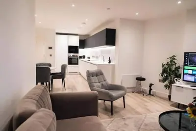 Image de Stylish High-Rise Apartment with Skyline Views | Deansgate, Manchester