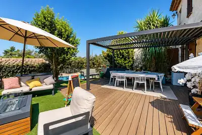 Image de Villa avec piscine à Mougins – à 10 min de Cannes