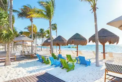 Image de Condo spacieux 3 chambres avec clim à charmant Cancun