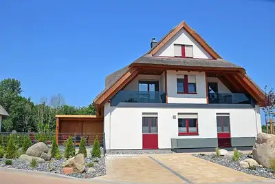 Image de 2-story vacation home, quiet location, about 1. 3 kilometers from the sandy beach, Wi-Fi