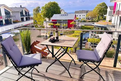 Image de Just 200 meters from the sandy beach, ocean view, Wi-Fi, accommodates up to 4 people, with a terrace and sauna