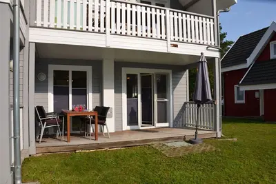 Image de Just 500 meters from the sandy Baltic Sea beach, Wi-Fi, and a washing machine with a covered patio