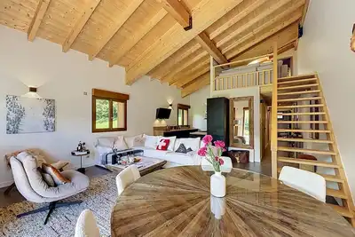 Image de Appartement moderne, vue montagne - 7 pers.