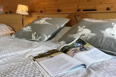 Image de Maison d’hôtes « Chambre Bachole » avec vue montagne, piscine partagée et Wi-Fi