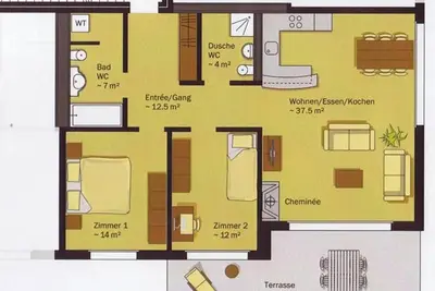 Image de Sandeilas 10 Appartement/Fewo, Bad, Wc, 2 Schlafräume by Interhome