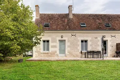 Image de Maison de vacances au calme près de Beauval 10p avec terrasse privée, jardin partagé et Wi-Fi