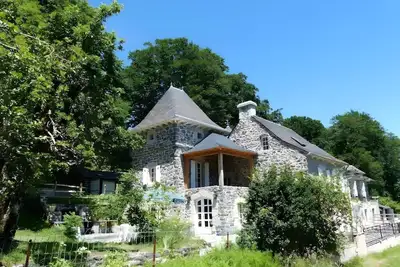 Image de Maison de vacances 'La Villa des Papillons' avec vue montagne, terrasse privée et Wi-Fi