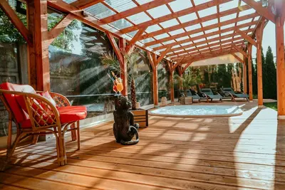 Image de Maisons confortables avec espace Spa