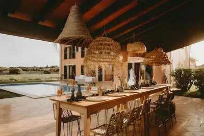 Image de Maison de campagne « Harmonische » à Santanyí avec piscine privée, Wi-Fi et climatisation