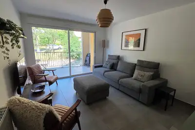 Image de Appart moderne avec balcon et garage à Briançon